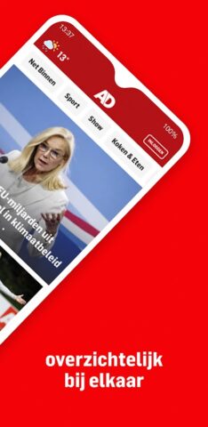 AD – Nieuws, Regio en Show для Android — скриншот 2