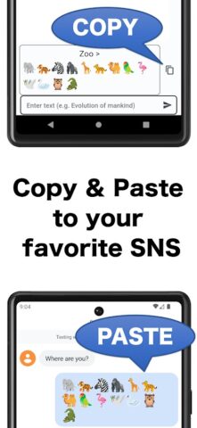 Переводчик эмодзи для Android — скриншот 3