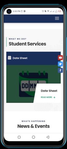 AIOU App для Android — скриншот 3