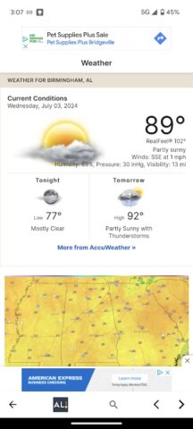 AL.com для Android — скриншот 3