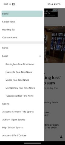 AL.com для Android — скриншот 5