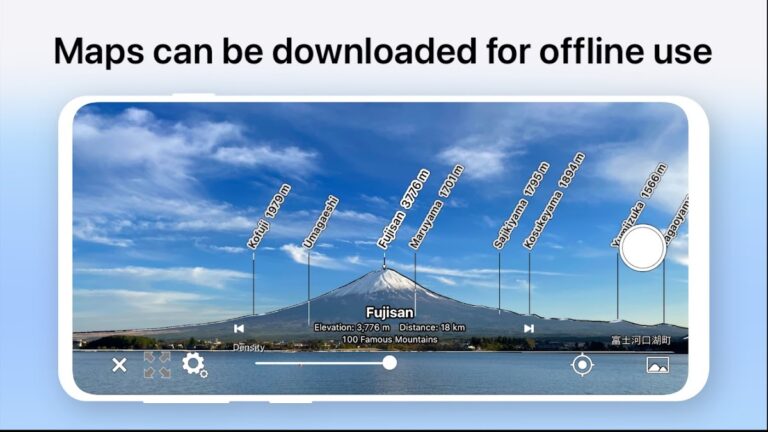 AR Карта Горы для Android — скриншот 4