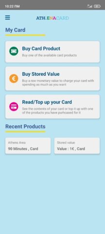 ATH.ENA Card для Android — скриншот 2
