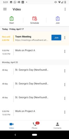 AT&T Office@Hand для Android — скриншот 1