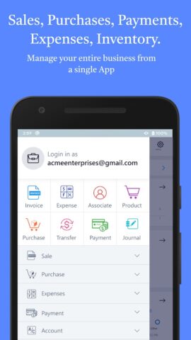 Accounting Bookkeeping для Android — скриншот 1