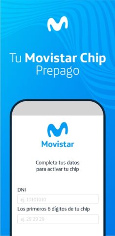 Activa tu chip Movistar для Android — скриншот 1