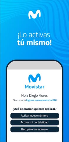 Activa tu chip Movistar для Android — скриншот 2