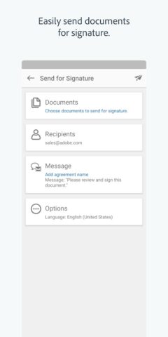 Adobe Acrobat Sign — скриншот 2