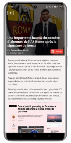 Algerie360 Actualités & Infos для Android — скриншот 3