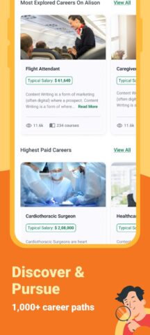 Alison: Online Education App для Android — скриншот 3