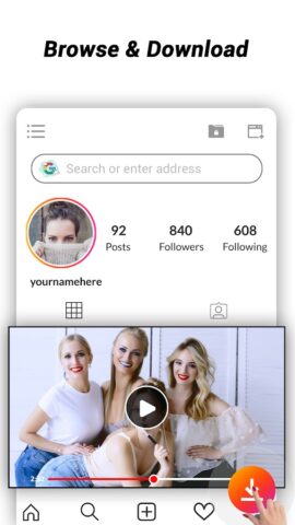 загрузчик видео HD приложение для Android — скриншот 3