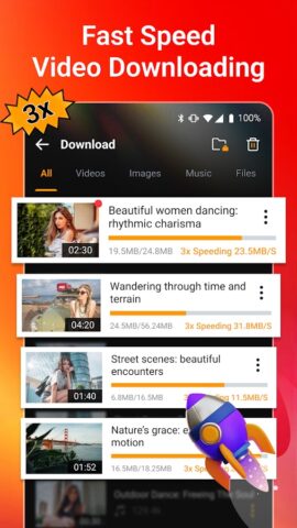 All Video Downloader & Player для Android — скриншот 3