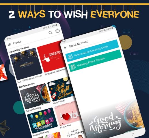 All Wishes & Greetings Maker для Android — скриншот 2