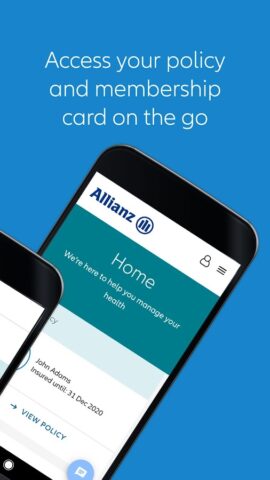 Allianz MyHealth для Android — скриншот 2