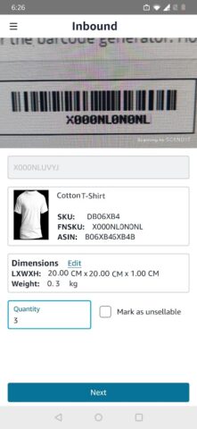 Amazon Seller Flex App для Android — скриншот 2