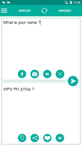 Amharic English Translator для Android — скриншот 2