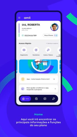 Amil Clientes для Android — скриншот 1