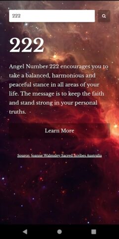 Angel Numbers Numerology для Android — скриншот 3