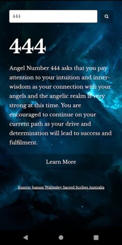 Angel Numbers Numerology для Android — скриншот 5