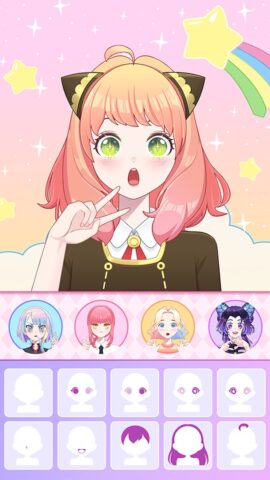 Anime Avatar Maker ASMR для Android — скриншот 4