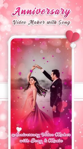 Anniversary Video Maker для Android — скриншот 1