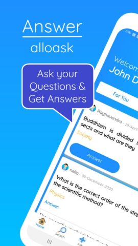Answer — Ask Questions, Doubts для Android — скриншот 1