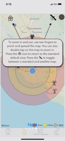 Antenna Point для Android — скриншот 4