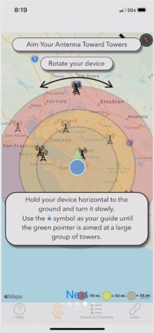 Antenna Point для Android — скриншот 5