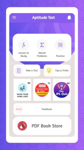 Aptitude Test and Preparation для Android — скриншот 2