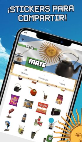 Stickers Argentinos для Android — скриншот 2