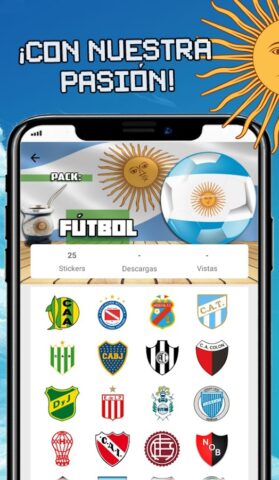 Stickers Argentinos для Android — скриншот 3