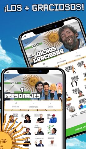 Stickers Argentinos для Android — скриншот 5