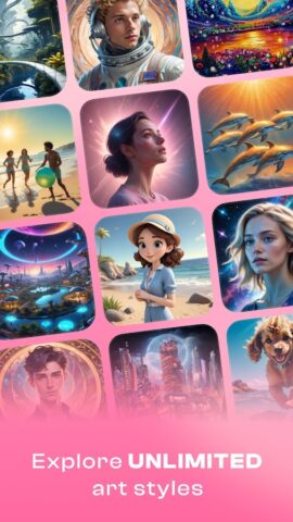 ArtistAI: Ai Image Generator для Android — скриншот 3