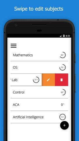 Attendance Register (students/ для Android — скриншот 5
