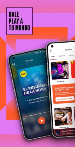 Audioplayer Radio Perú en vivo для Android — скриншот 1