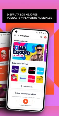 Audioplayer Radio Perú en vivo для Android — скриншот 2