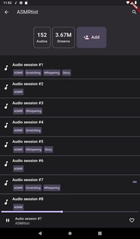 Audiogasm for Soundgasm для Android — скриншот 5