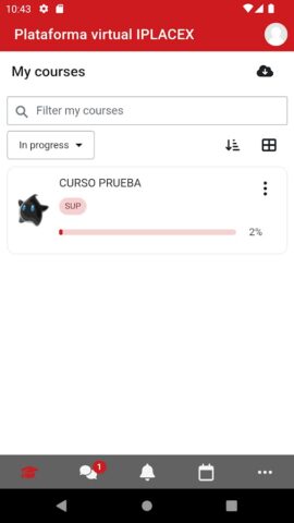 Aulas IPlacex для Android — скриншот 3