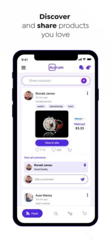 Aurum для iOS — скриншот 2