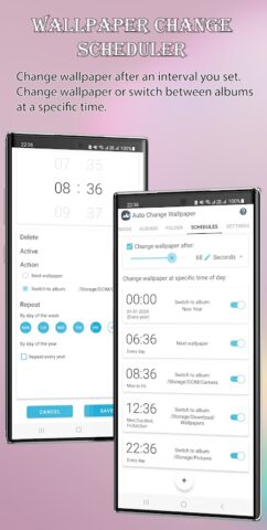 Auto Change Wallpaper для Android — скриншот 3