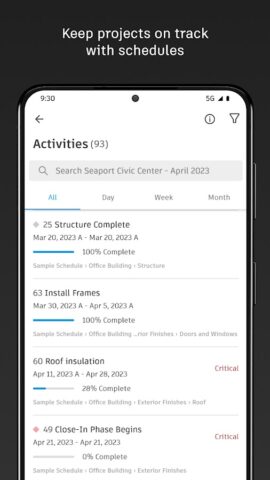 PlanGrid Build для площадки для Android — скриншот 1