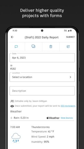 PlanGrid Build для площадки для Android — скриншот 2
