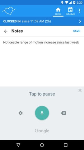 AxisCare Mobile для Android — скриншот 5