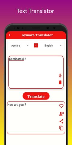 Aymara Translator для Android — скриншот 4