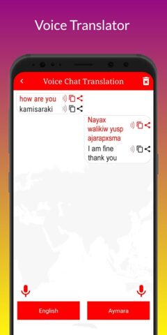 Aymara Translator для Android — скриншот 5