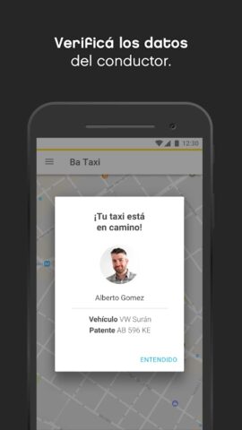 BA Taxi для Android — скриншот 2