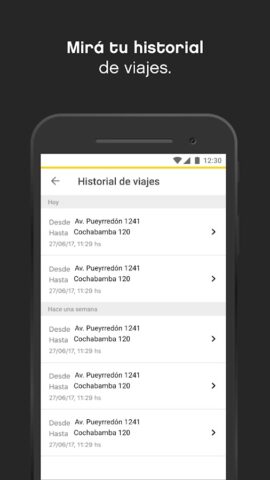 BA Taxi для Android — скриншот 4