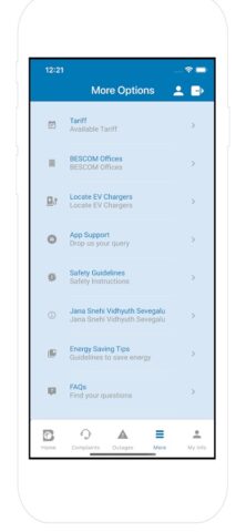 BESCOM Mithra (ಬೆಸ್ಕಾಂ ಮಿತ್ರ) для Android — скриншот 5