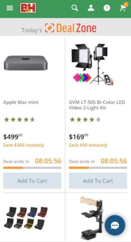 B&H Photo Video для Android — скриншот 2