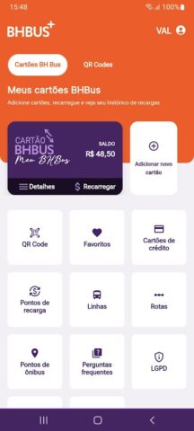 BHBUS+ для Android — скриншот 1